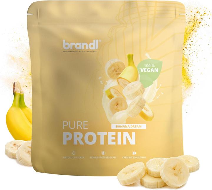 Produktbild Brandl-Nutrition Pure Protein Vegan (Banane, 1 Stk., 1000 g)