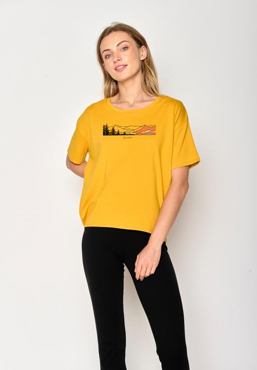 Produktbild Greenbomb Women's Nature Hike Mountains Feel T-Shirt (L)