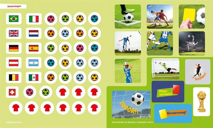 Produktbild Tessloff Rätseln und Stickern: Fussball (Deutsch, Anja Starigk, Janina Michna, 2016)