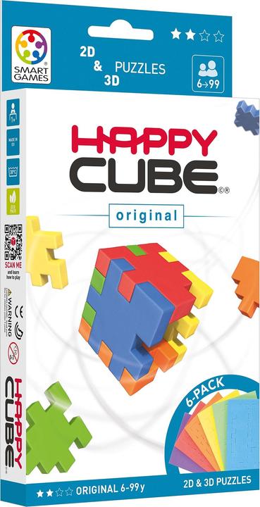 Actual product image Happy Cube Original (6 pieces)