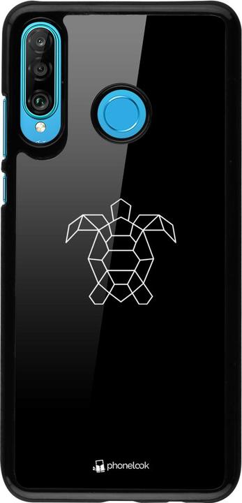 Immagine prodotto PhoneLook Cover Turtles linee su nero (Huawei P30 Lite)