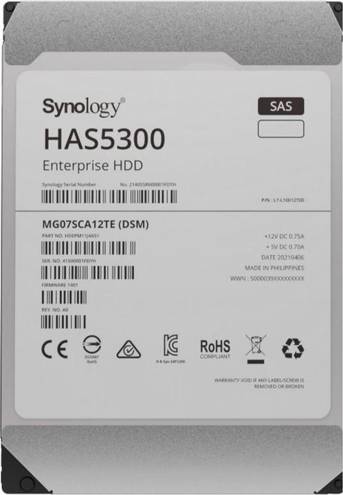 Immagine prodotto Synology HAS5300-12T (12 TB, 3.5")