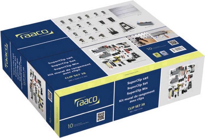 Image du produit Raaco Kit de plaques perforées Clip Set 38