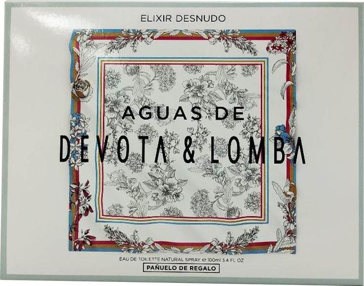 Produktbild Devota & Lomba ELIXIR DESNUDO SET (ET 100 vp + PAÑUELO) (6 uds + 1 tester gratis) NOVEDAD (Eau de Toilette, 100 ml)