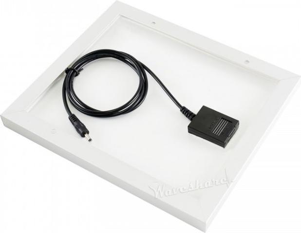 Image du produit WaveShare Panneau solaire, 6V / 5W, avec prise creuse 3,5x1,35mm