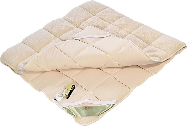 Actual product image Erzstef Lambswool mattress topper (90 x 200 cm)