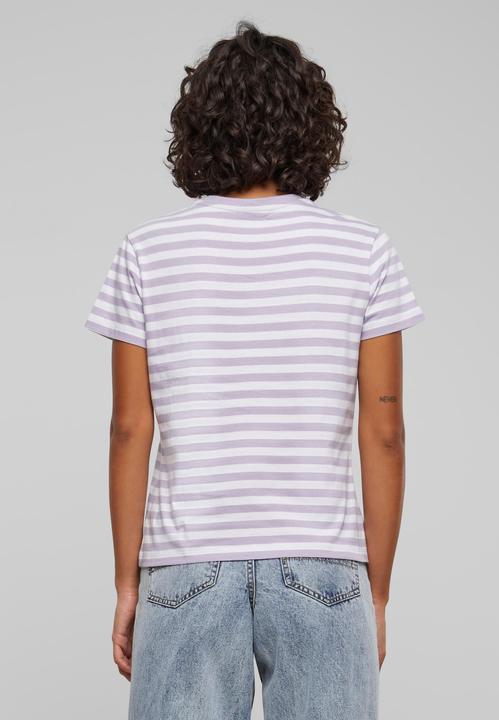 Produktbild Urban Classics Ladies Regular Striped Tee - 142653 (4XL)