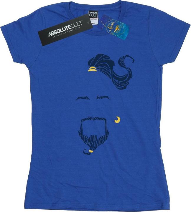 Disney Aladdin Movie Genie Blue Face TShirt (XXL)