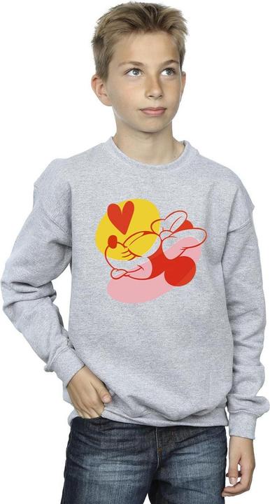 Produktbild Disney Minnie Mouse Tongue Heart Sweatshirt Jungen (140, 146)