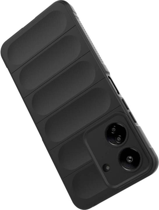 Actual product image Cover-Discount Xiaomi Poco C65 / Redmi 13C - Rugged Cover black (Xiaomi Poco C65, Xiaomi Redmi 13C)