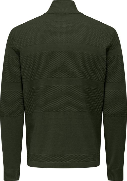 Produktbild Only & Sons Onsmalik Reg 12 Pin Zip Cardigan Knit (XL)