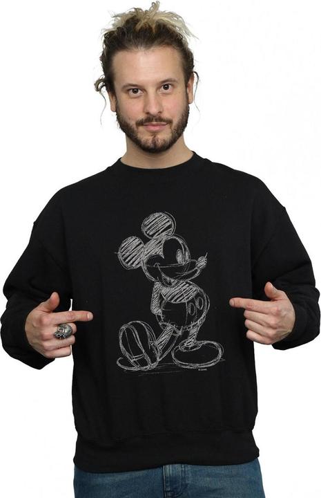 Produktbild Disney Mickey Mouse Sketch Kick Sweatshirt (L)