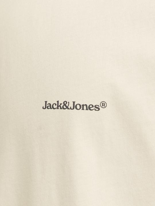 Actual product image Jack & Jones Jorsplit Back Tee Ss Crew Neck Ln (XL)