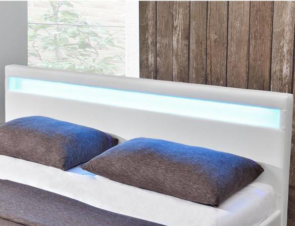 Produktbild Juskys LED Polsterbett Paris (140 x 200 cm)