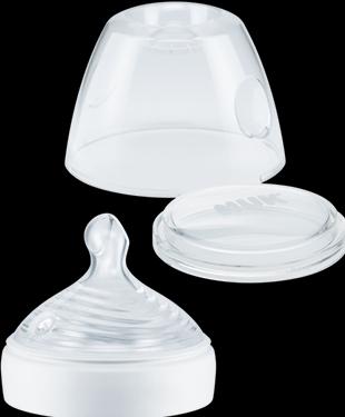 Actual product image NUK Nature Sense electric breast pump with battery and LCD display