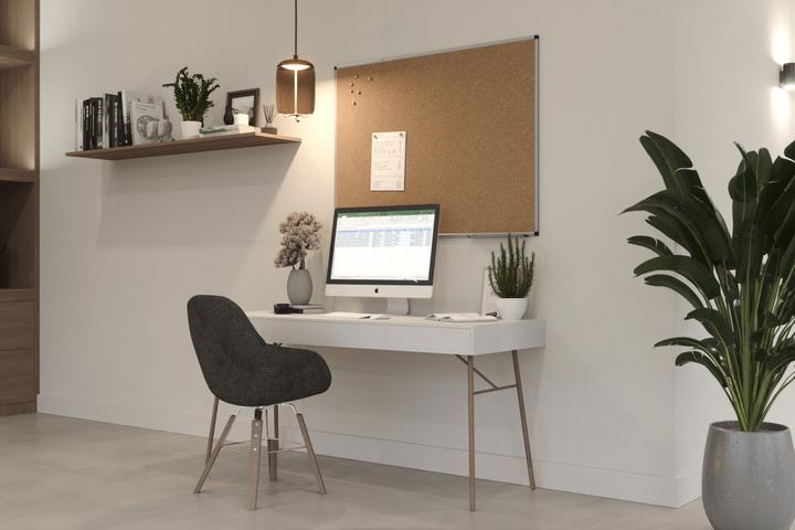 Actual product image Legamaster Pinboard Unite 45 cm x 60 cm, Brown (Bulletin board, 60 x 45 cm)