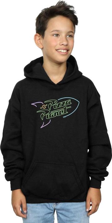 Immagine prodotto Disney Toy Story Neon Pizza Planet Felpa con Cappuccio Ragazzi (128)