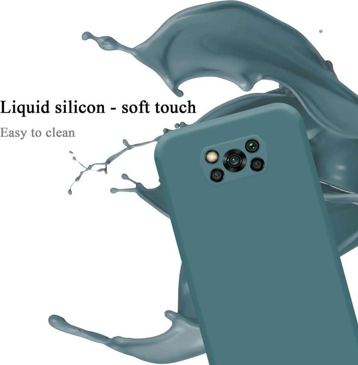 Image du produit Cadorabo Coque pour Xiaomi POCO X3 NFC TPU Liquid Silicone Case (Xiaomi Poco X3 NFC)
