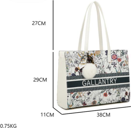 Immagine prodotto Gallantry Borsa Cabas Chikle Rigide Stampata (5 l)