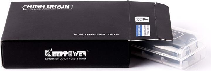 Image du produit Keeppower Batterie IMR18650 - (Flat Top) (1 pcs, 18650, 3500 mAh)