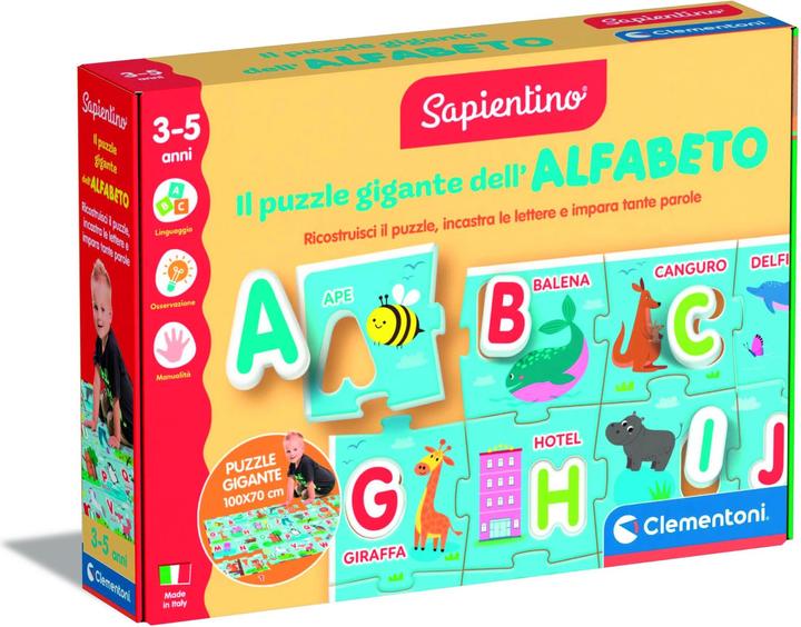 Image du produit Clementoni Le puzzle de l'alphabet géant