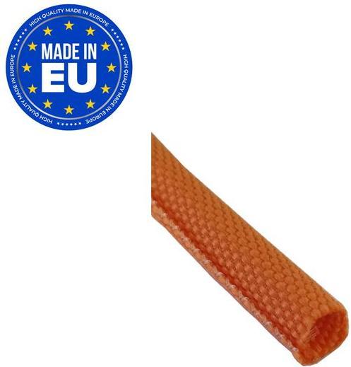 Actual product image RND Cable protection conduit, 13mm, polyester, orange, roll of 75 metres (Cable conduit, 7500 cm)