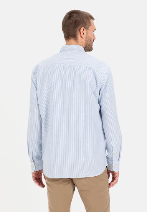 Produktbild Camel Active Oxford Streifenhemd aus nachhaltigem Organic Cotton (4XL)