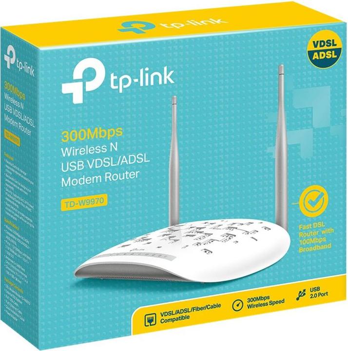 Actual product image TP-Link TD-W9970 MODEM ROUTER
