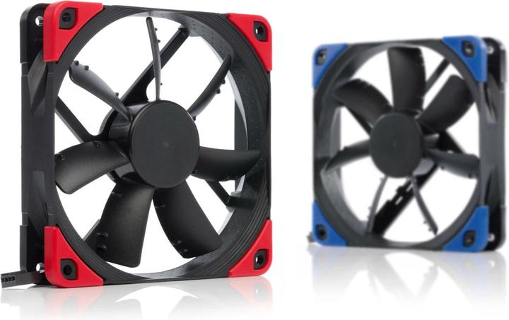Actual product image Noctua NF-S12A PWM chromax.black.swap (120 mm, 1 x)