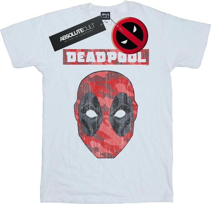 Produktbild Deadpool Camo Head TShirt (S)