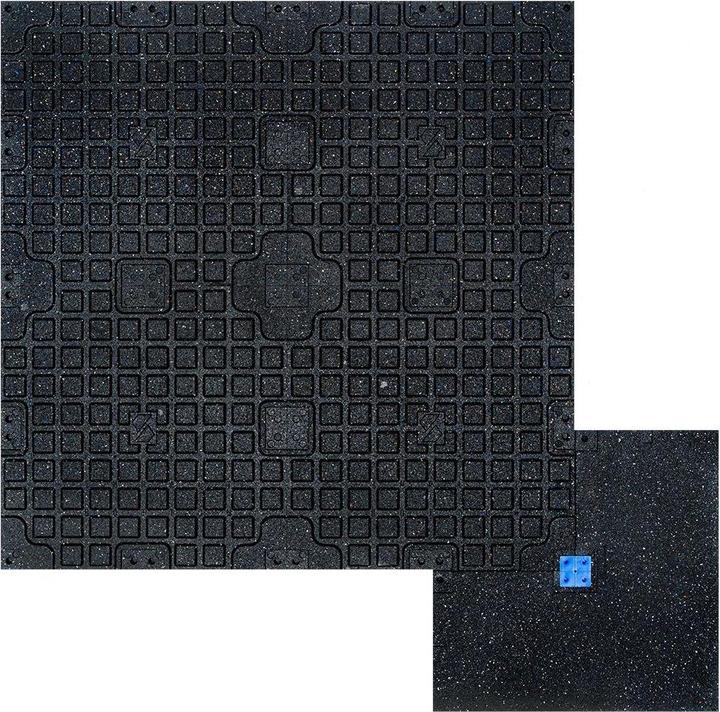 Produktbild Stockz Eckbordüre für Gummiboden "Connect Tiles Corner" 50x50cm (2 cm)