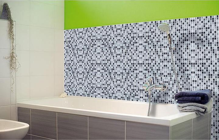 Produktbild Infactory 3D-Mosaik-Fliesenaufkleber (26 x 26 cm)