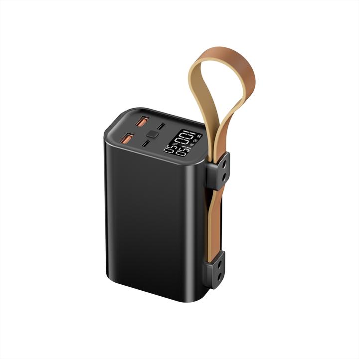 Actual product image Dangbei Freedo tragbarer Projektor mit Ständer Grau + PowerBank (HD, 450 lm)