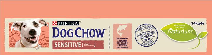 Image du produit Purina DOG CHOW Sensitive avec saumon su lašiša 14kg (Senior, 1 pcs, 14000 g)
