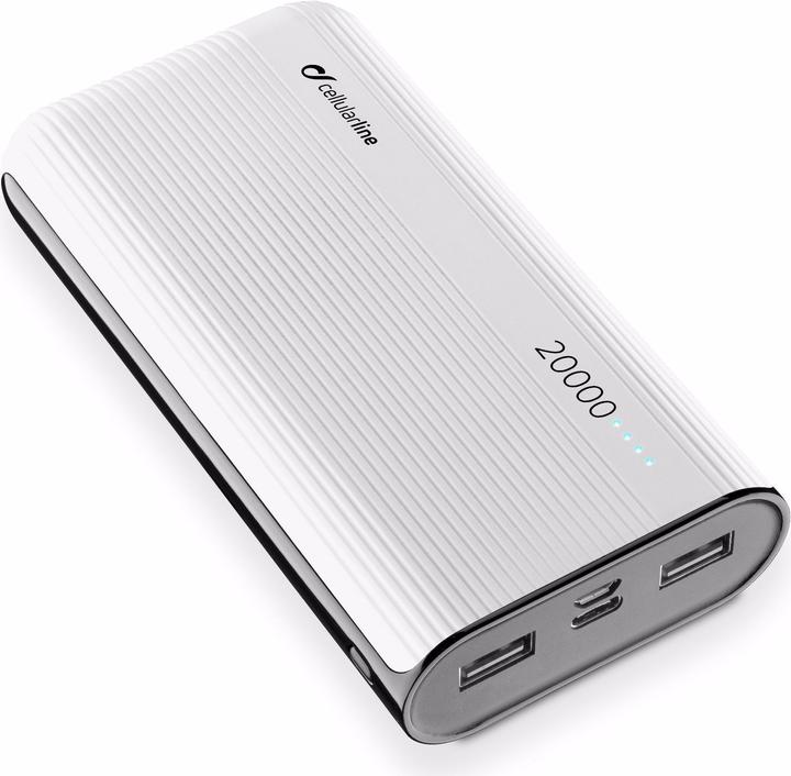 Produktbild Cellularline PowerTank (20000 mAh, 12 W, 74 Wh)