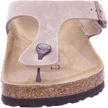 Actual product image Birkenstock Gizeh Nubuck Leather Normal (38)