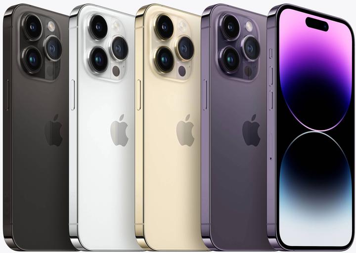 Produktbild Apple iPhone 14 Pro (128 GB, Deep Purple, 6.10", SIM + eSIM, 48 Mpx, 5G)
