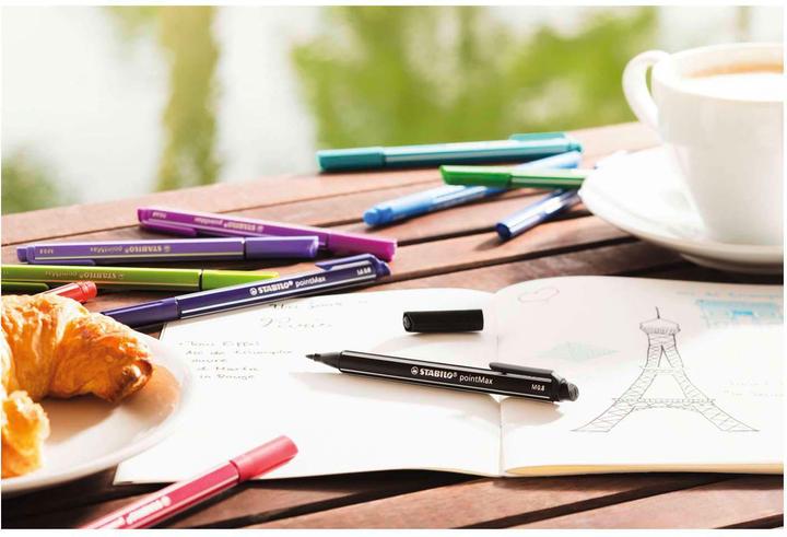 Actual product image STABILO pointMax felt tip pen (Sorted, 4 x)