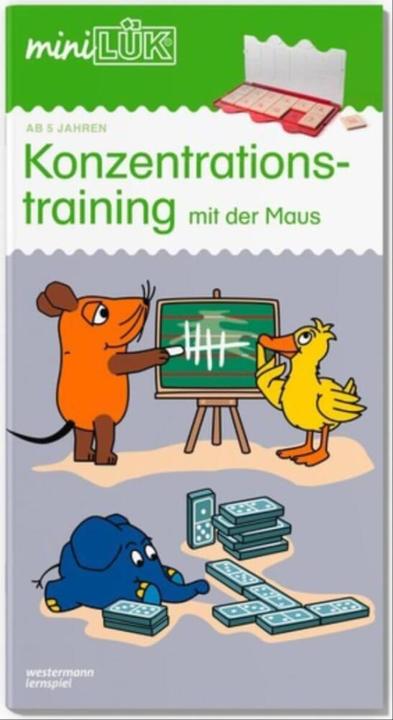 Image du produit Mini LÜK Konzentrationstraining (Allemand, 2019)
