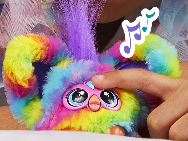 Actual product image Furby Furblets Ray-Vee Mini electronic plush toy (5 cm)