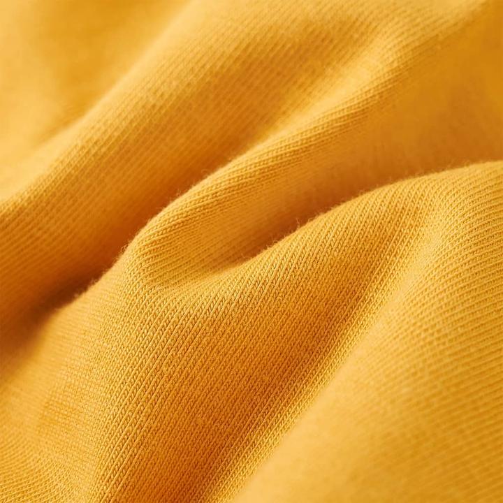 Immagine prodotto VidaXL Camicia a maniche lunghe da bambino ocra scuro 116,Materiale: 95 (116)