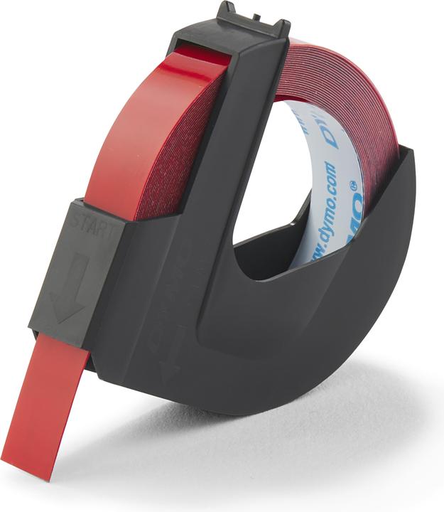 Produktbild Dymo Prägeband 520102 (0.90 cm, Rot)
