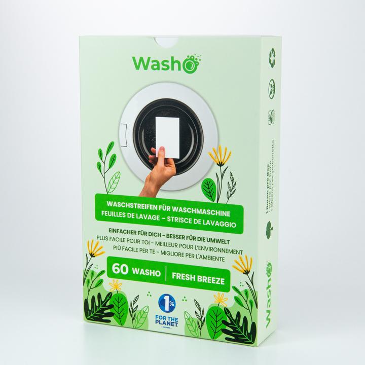 Image du produit Washo Bande de lavage (60 Cycles de lavage, Linge de toilette)