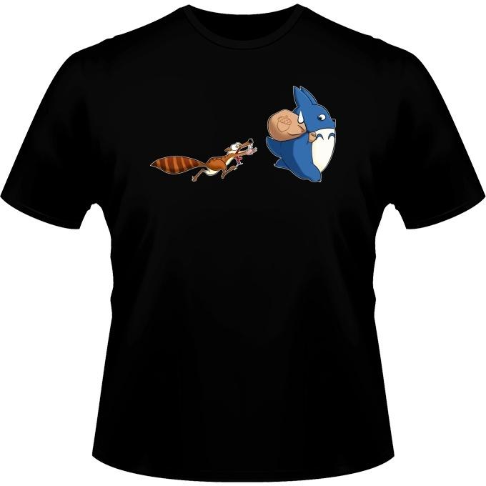 Immagine prodotto OkiWoki Parodie - Blauer Totoro Die Eichel Liebe - S Grosse (L)