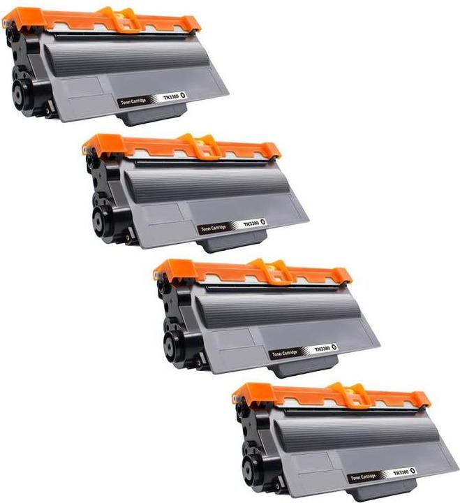Actual product image Hermex Compatible Brother MFC-8520DN Toner 4 pieces black (FC)