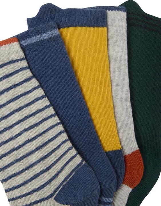 Immagine prodotto Vertbaudet 5er-Pack Jungen Socken mit Monstern (Confezione da 5 pezzi, 31, 34)