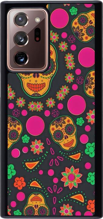 Produktbild PhoneLook Hülle Halloween 22 colorful mexican skulls (Samsung Galaxy Note 20 Ultra)