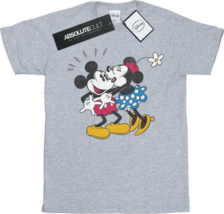 Disney Mickey Mouse Mickey And Minnie Kiss TShirt