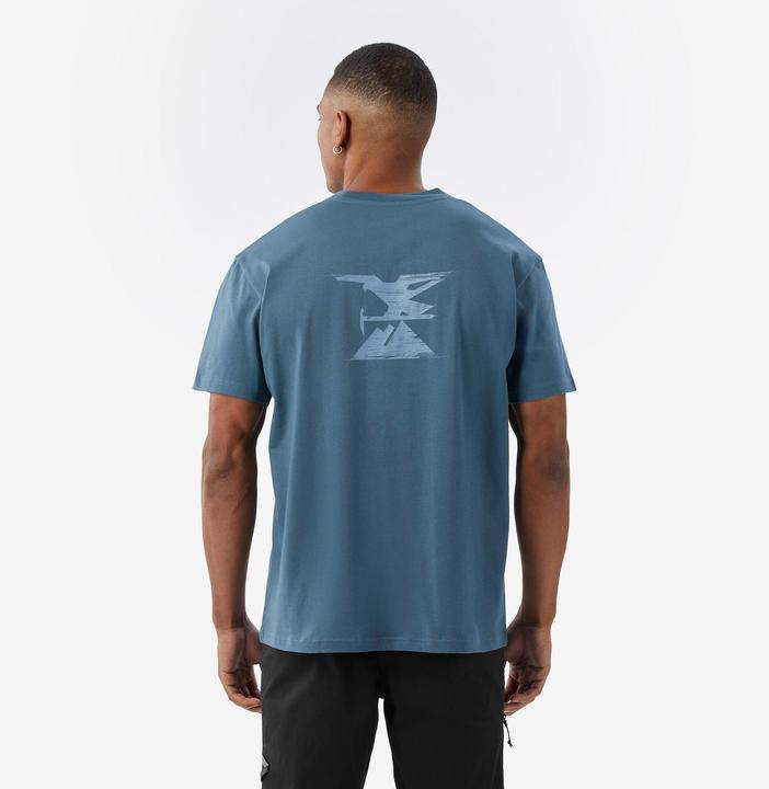Actual product image Simond Herren Kletter-T-Shirt strapazierfähig - Vertika blau (S)