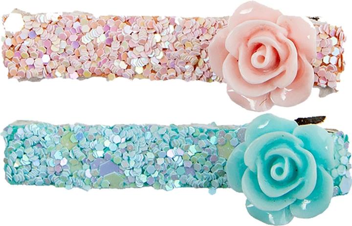 Immagine prodotto Creative Education Fermagli per capelli Glitter Rosette (2 pz.)